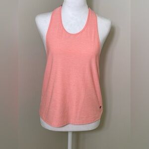 Under Armour Womens Racerback Athletic Tank Top Pink Size Extra Small